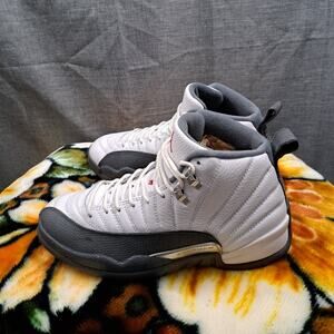 Size 8 Nike Air Jordan 12 Retro Dark Grey 130690-160 OG Playoff Taxi Flu Game